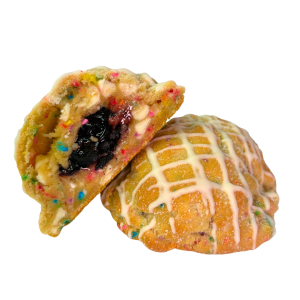 Lemon Blueberry Burst Cookie from CHOMP Cookies in Kelowna,BC