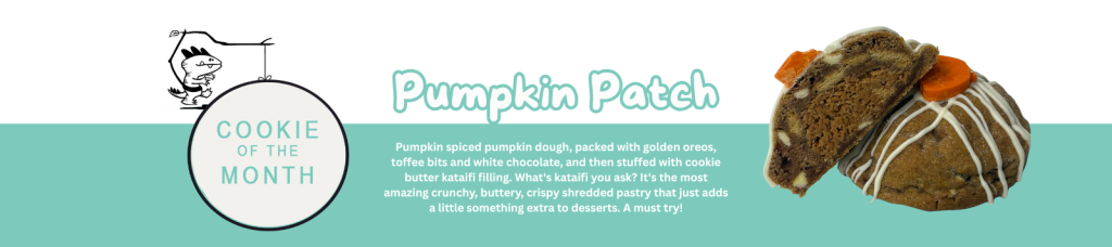 Pumpkin Patch - Cookie of the month CHOMP cookie co