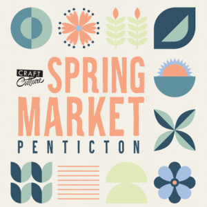 CHOMP Cookie Co will be at the Spring Market in Penticton, BC Canada!