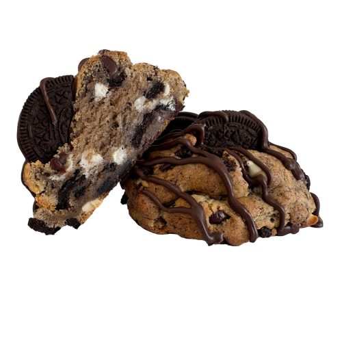 Gigantic Cookies & Cream Cookie by CHOMP Cookie Co Kelowna